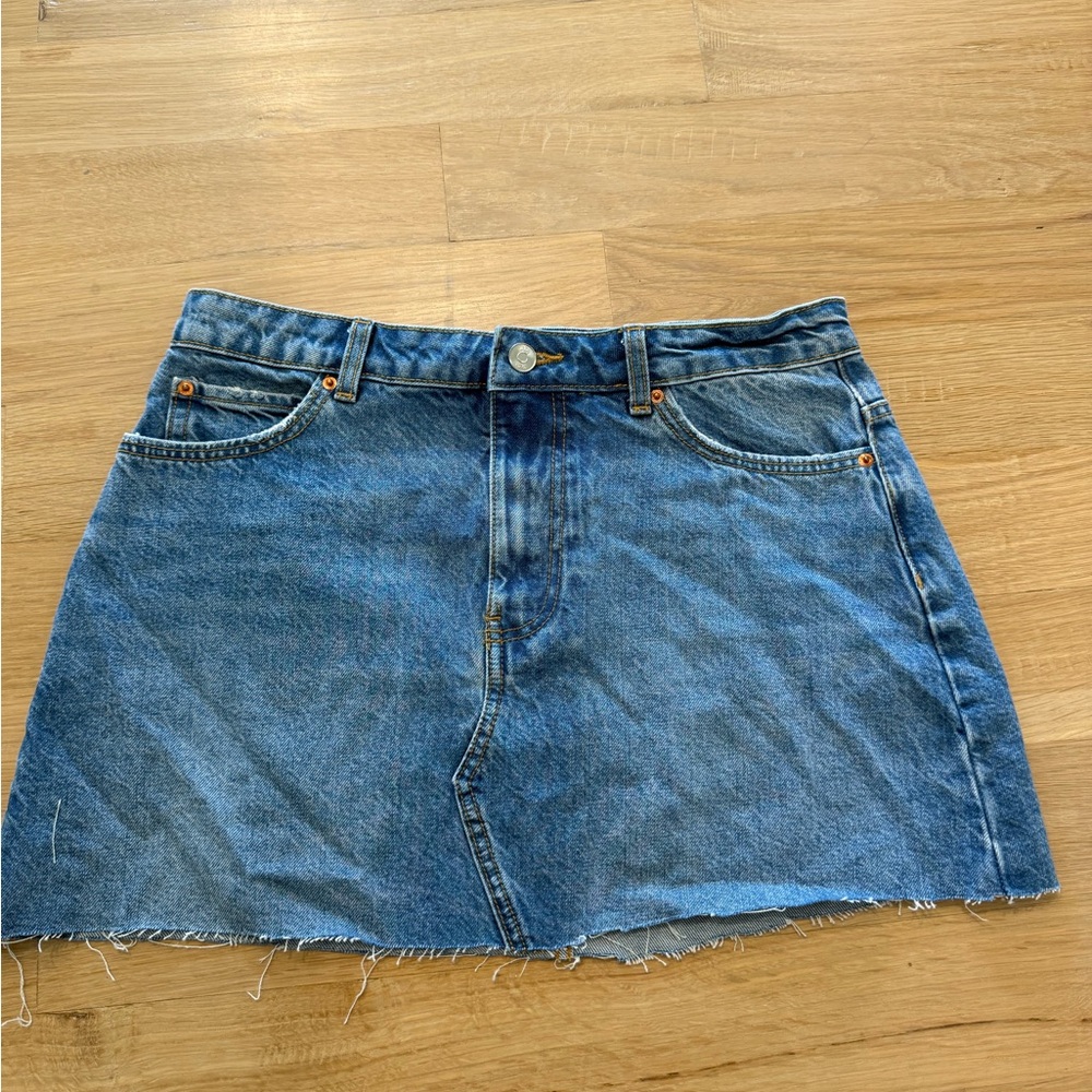 Zara Mini Denim Skirt